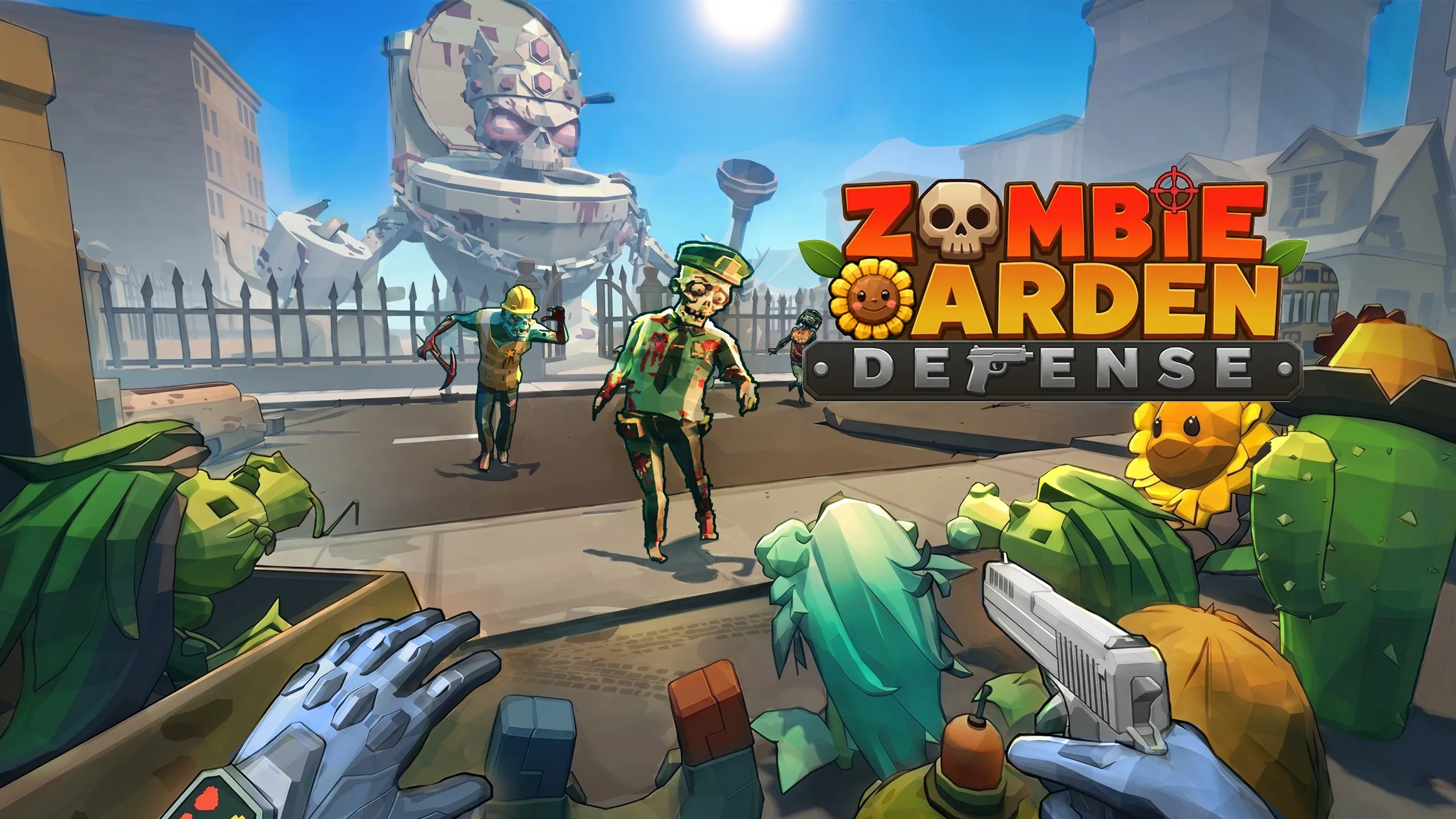 ZG: Zombie Garden Defense 게임 이미지