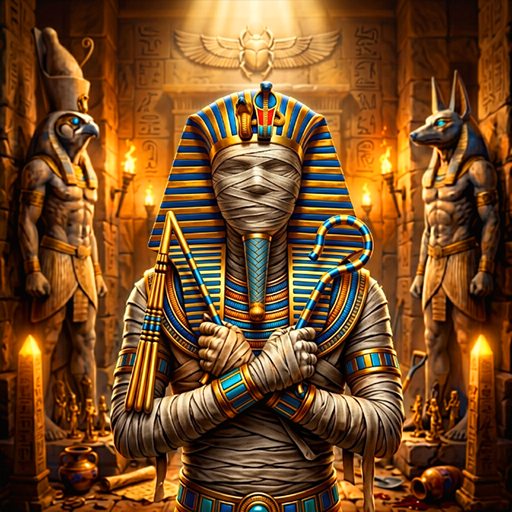 Pharaoh's Vault Escape Room 게임 이미지