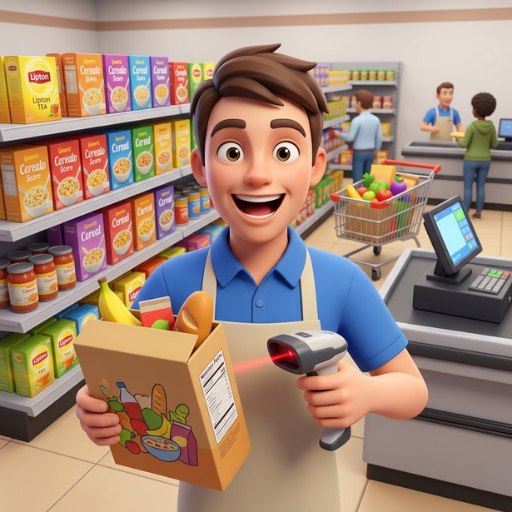 Supermarket Sim 게임 이미지