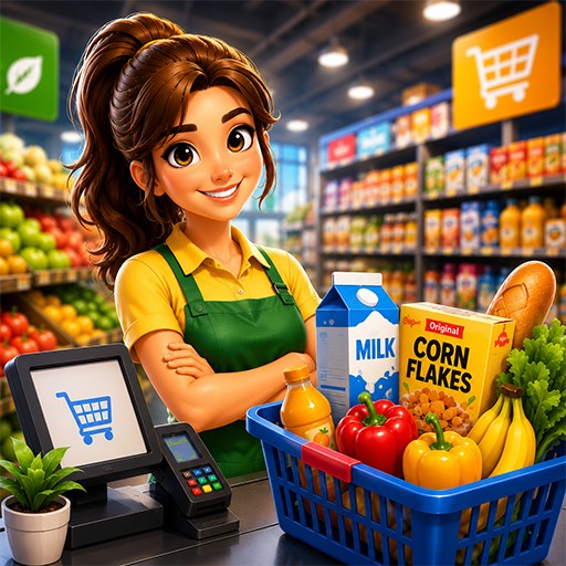 Supermarket Manager: VR Cashier 게임 이미지