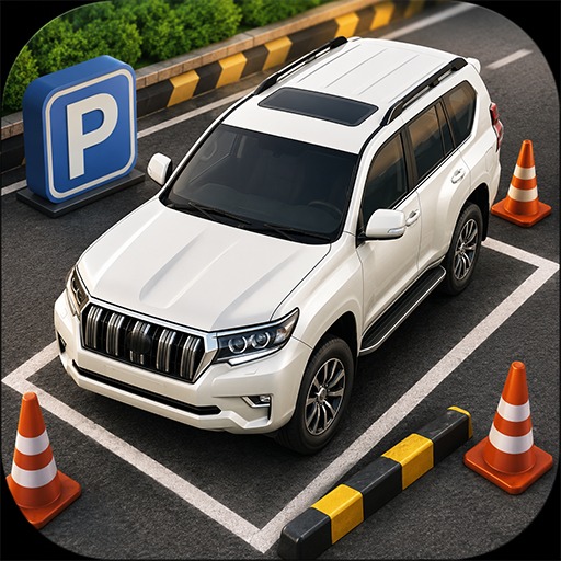 Prado Car Parking: VR Driving Simulator 게임 이미지