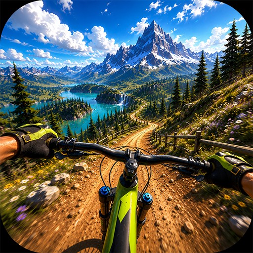 Cycle X: Bicycle Game Simulator 게임 이미지
