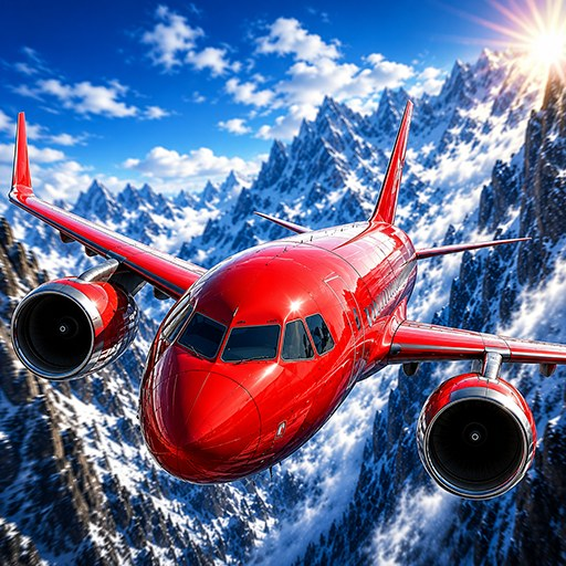 Flight Simulator: Airplane Pilot VR 게임 이미지