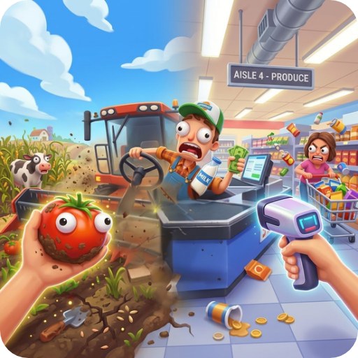 Farm n SuperMarket  Simulation VR 게임 이미지
