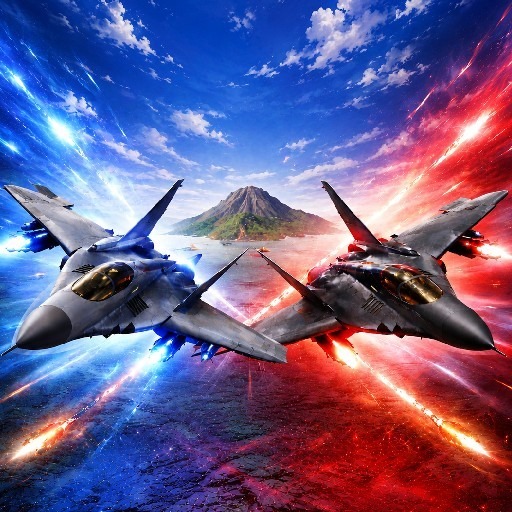 FlyVRX eSports: Fighter Jet 게임 이미지