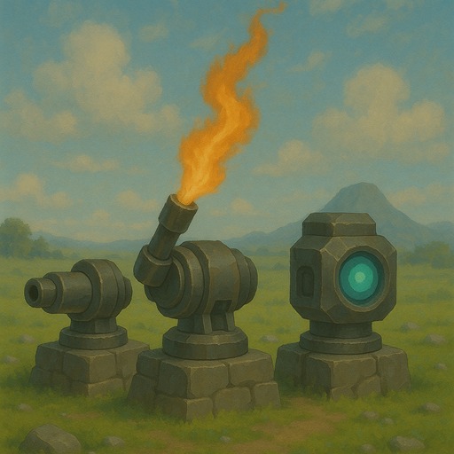 Idle Turrets 게임 이미지