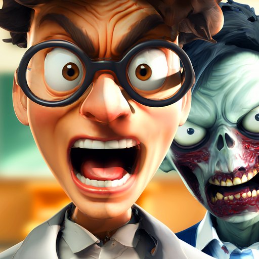 Zombie Students 게임 이미지