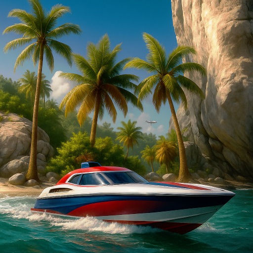 Racing Boat Simulator : Riptide Rush 게임 이미지