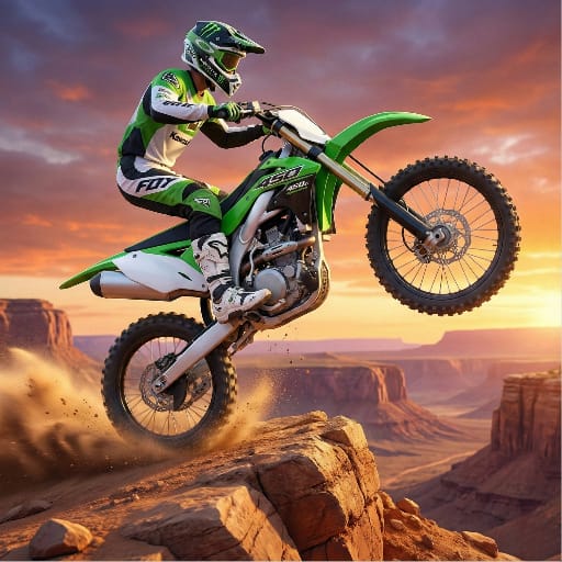 Bike Stunt Extreme : Moto Off Track Game 게임 이미지