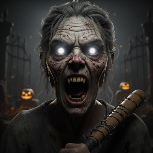 Escape From The Zombie Granny House 게임 이미지