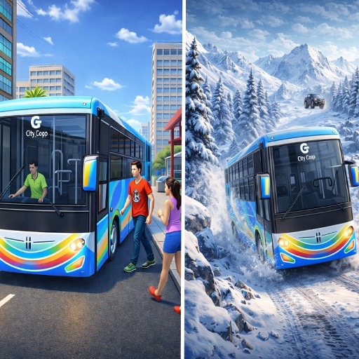 Route Master Bus Simulator : Off-Road 게임 이미지