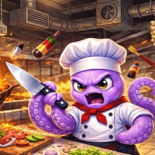 CrazyFish Chapter 6: Into the Kitchen 게임 이미지