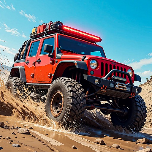 Off-Road Mud Racing: Monster Truck 게임 이미지