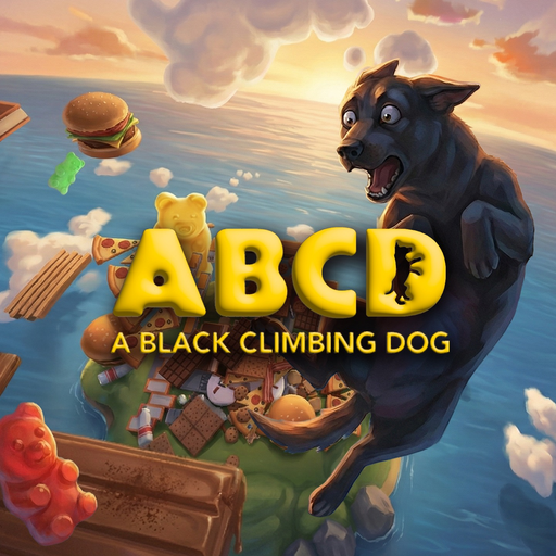A Black Climbing Dog 게임 이미지