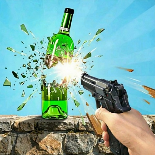 Bottle Shooting Simulator: Shooting Game 게임 이미지