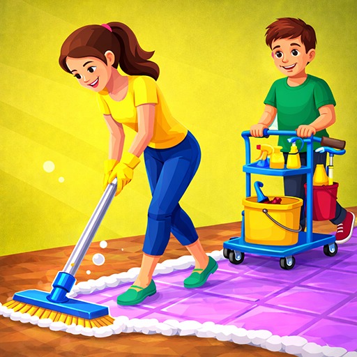 Clean Rush: Ultimate Cleaning Challenge 게임 이미지