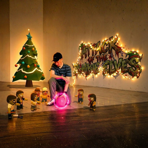 Ballee: Attack of the Zombie Elves 게임 이미지