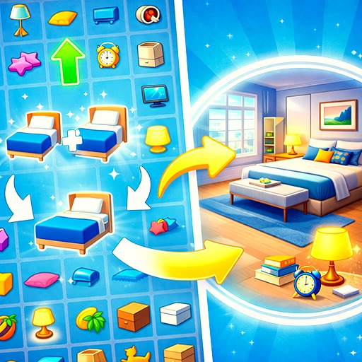 Match & Merge – VR Home Design 게임 이미지