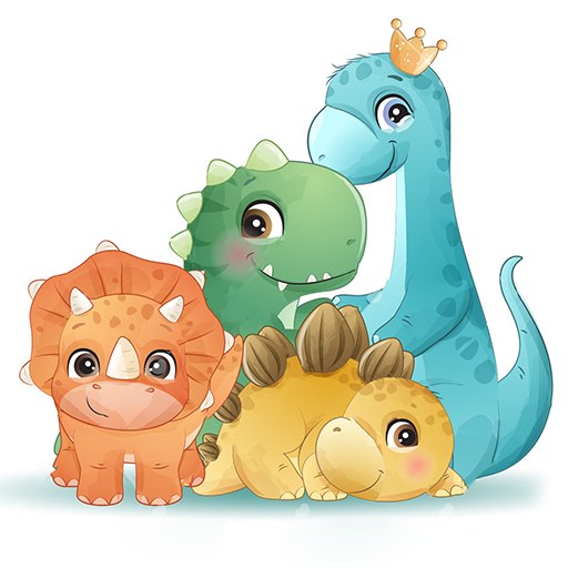 Dinosaur Garden 게임 이미지