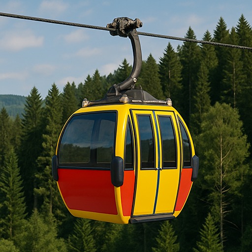 Chair Lift Ride: Mountain Cable Car 게임 이미지