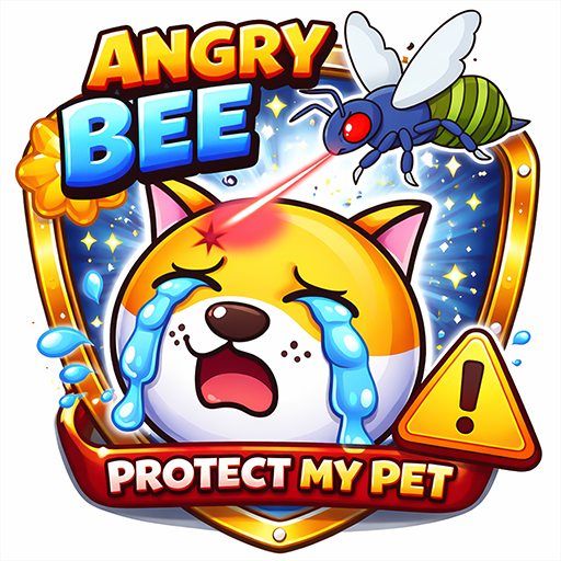 Angry Bee: Protect My Pet 게임 이미지