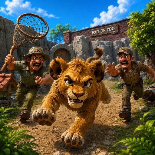 Be A Lion - Animal Fun Game 게임 이미지