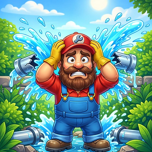 Plumber Puzzle: Fix the Pipes 게임 이미지