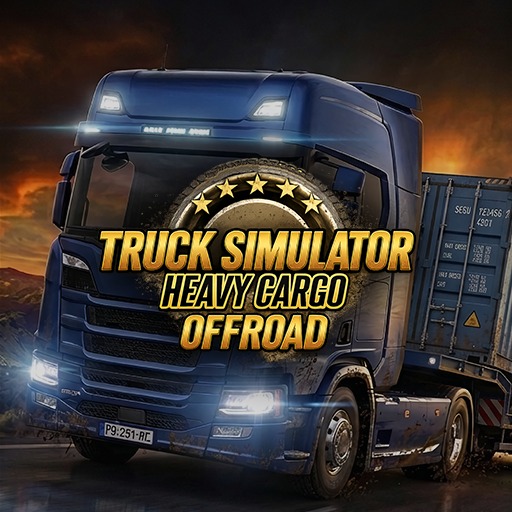 Truck Simulator: Heavy Cargo Offroad 게임 이미지