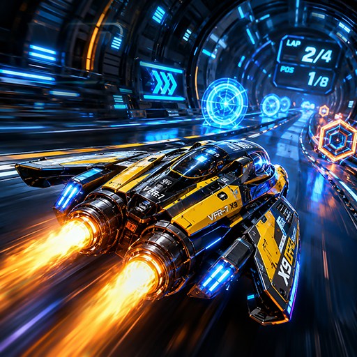 VR Atomic Speed Racer 게임 이미지