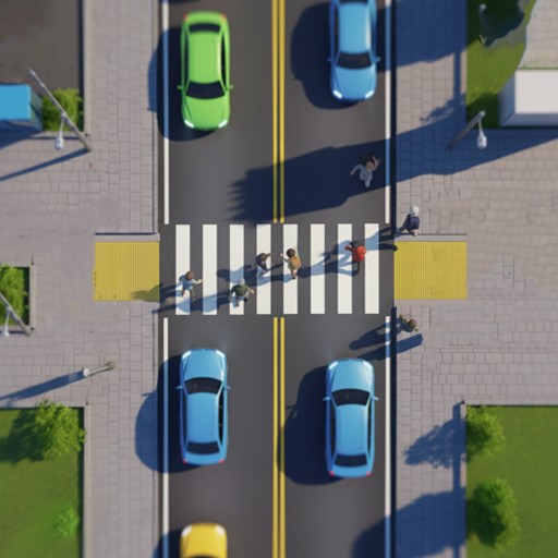 Traffic Escape - VR Road Crossing Game 게임 이미지