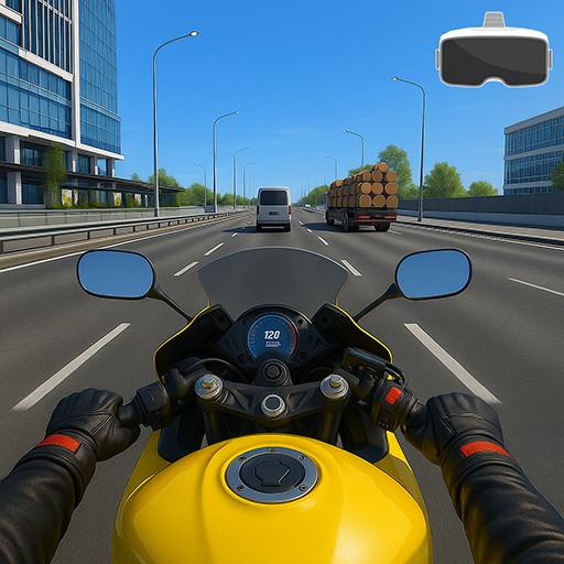 Moto Rider: Highway Racing Game VR 게임 이미지