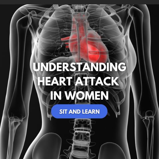 Understanding Heart Attack in Women  - Sit and Learn 게임 이미지