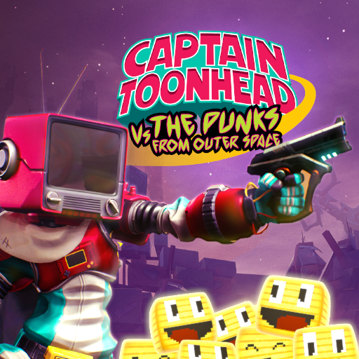 Captain ToonHead vs The Punks from Outer Space 게임 이미지