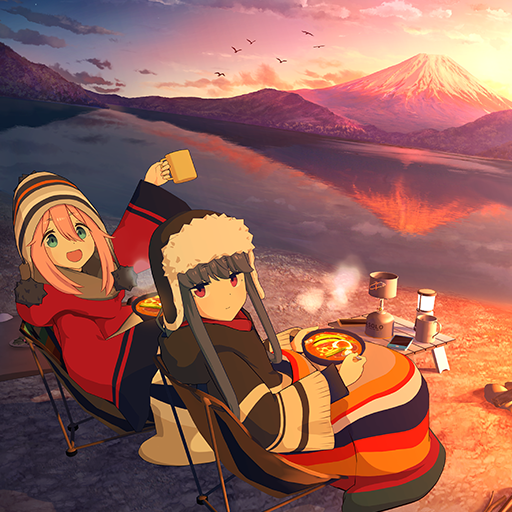 Laid-Back Camp - Virtual - Lake Motosu 게임 이미지