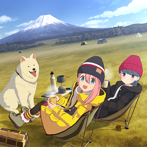 Laid-Back Camp - Virtual - Fumoto Campsite 게임 이미지