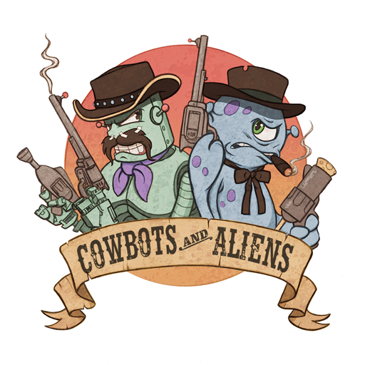 Cowbots and Aliens 게임 이미지