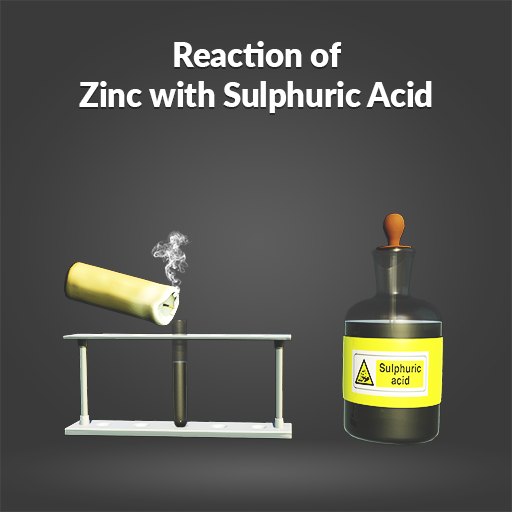 Reaction of Zinc with Sulfuric Acid  게임 이미지