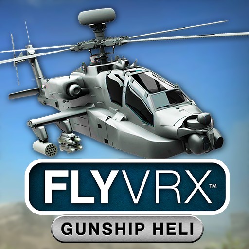 FlyVRX - Military Gunship Helicopter War 게임 이미지