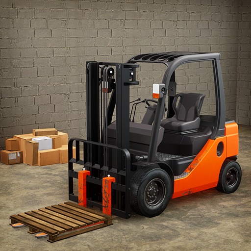 Fork Lifter Simulator | Construction Games - Parking Games 게임 이미지