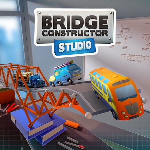Bridge Constructor Studio 게임 이미지