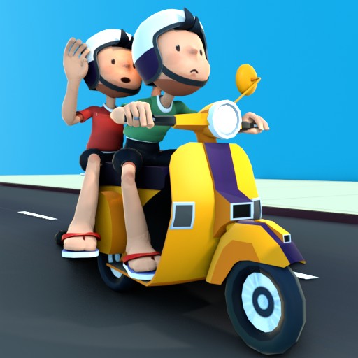 Moto Taxi 게임 이미지