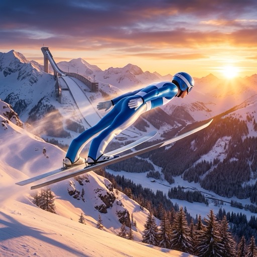 Ski Jumping 게임 이미지