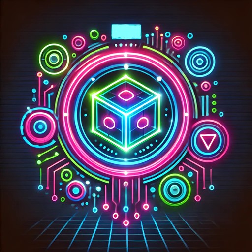 Neon Blocks 게임 이미지