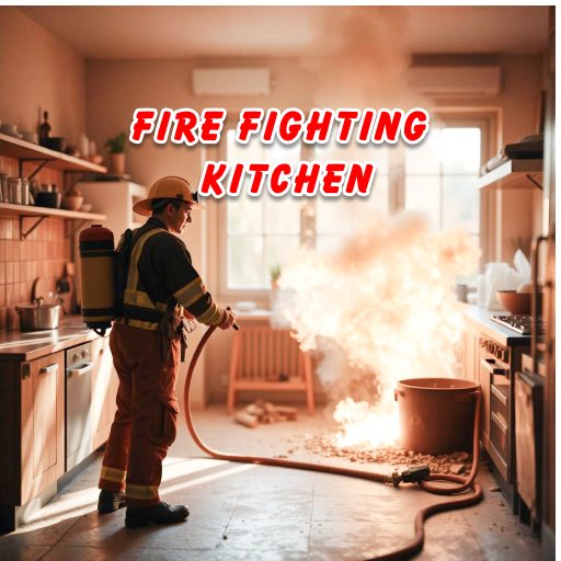 Fire Fighting: Kitchen 게임 이미지